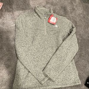 Womens North Face Half Zip Sweater